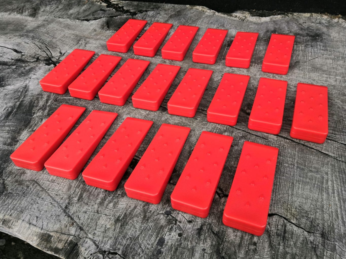 Box of x20 Eco 8 inch 20cm General Purpose Forestry Wedges