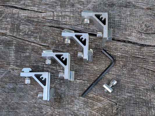 4XPB-EHB-10MM 4x First Cut System Fixing External L Brackets