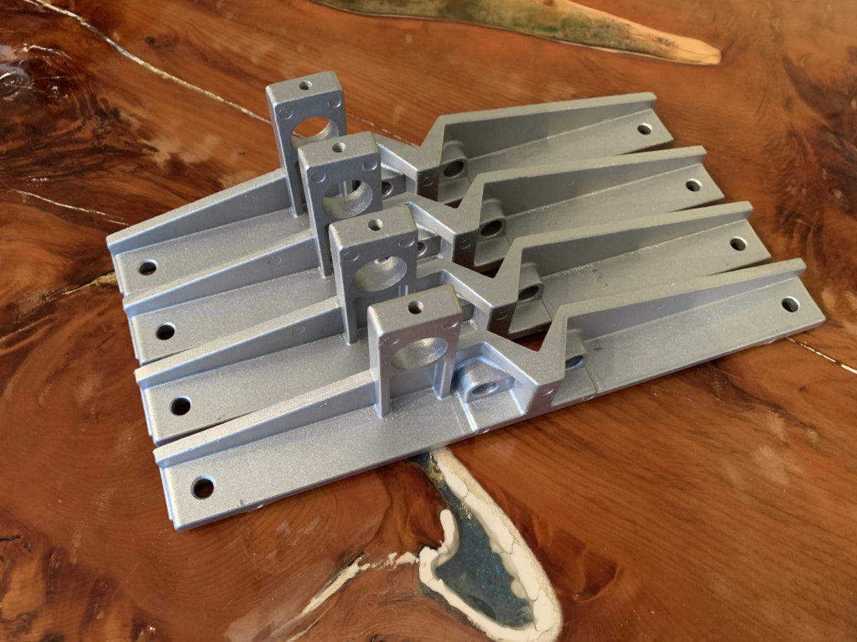 4XSMCB 4x Spare Cast Aluminium End Brackets [Mk III Mills]
