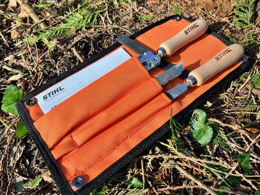 56050071030 Stihl Filing Pouch with 5.5mm[7/32"] Sharpens .404 Chains