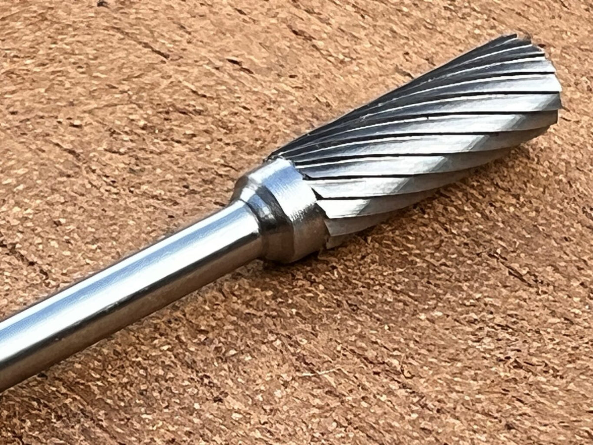 A3.6 3.6mm[9/64"] Carbide Sharpening Burr - Sharpens 1/4 chain