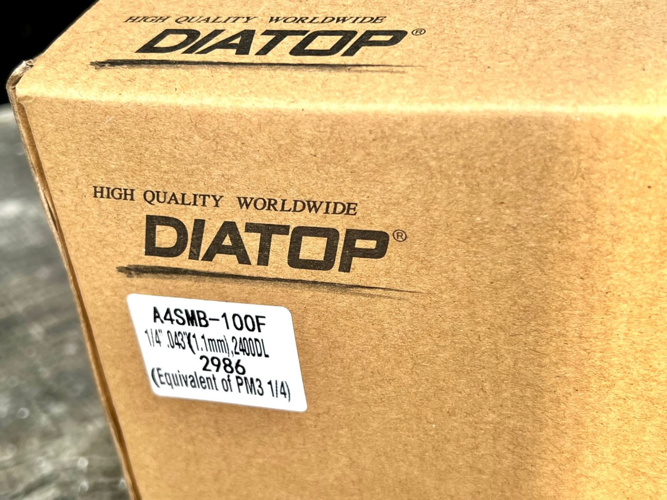 A4SMB-1/4-042-100FT Sugihara Mini 1/4 .042 1.1mm 100FT 2400 drive links
