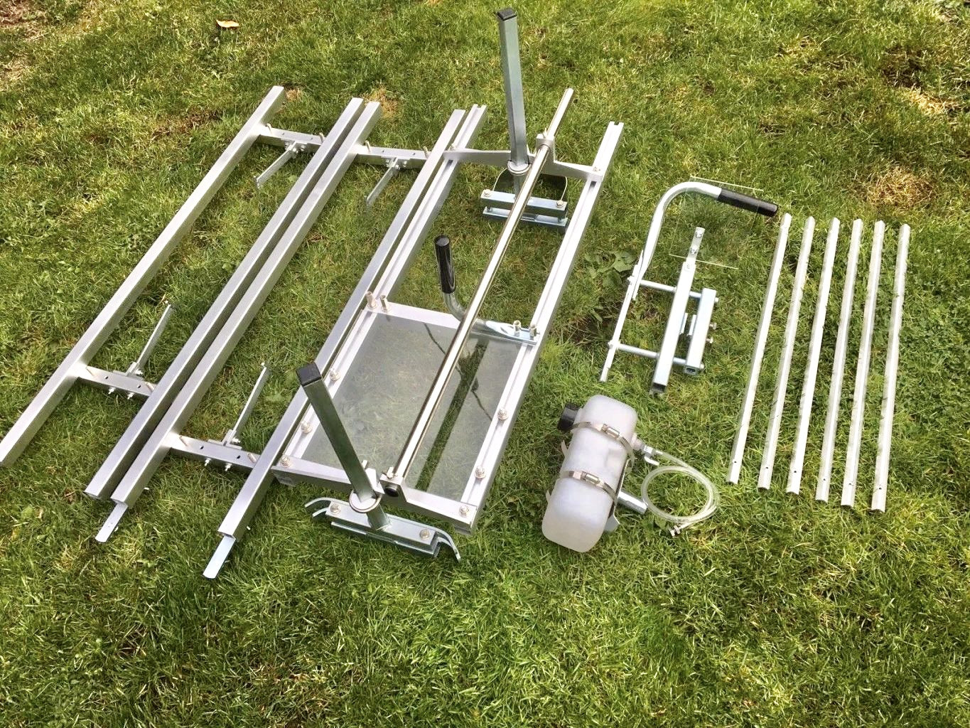 Eco Fräspaket 42"[107cm] EcoMühle/8ft[243cm] 1. Schneidsystem/Öler/Vertikalfräse