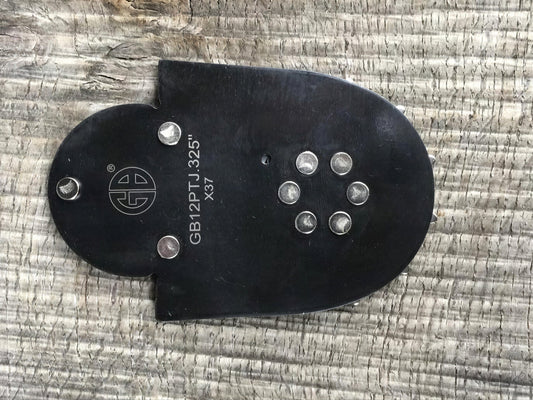 GB12PTJ GB Replacement nose Sprocket .325 Includes Rivets