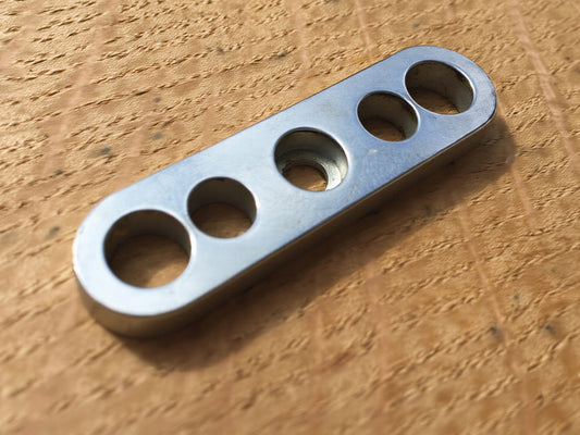 GB814 Chainsaw Bar Adapter  turns  D176 8mm Echo Studs to 14mm A031 Large Stihl Mount 