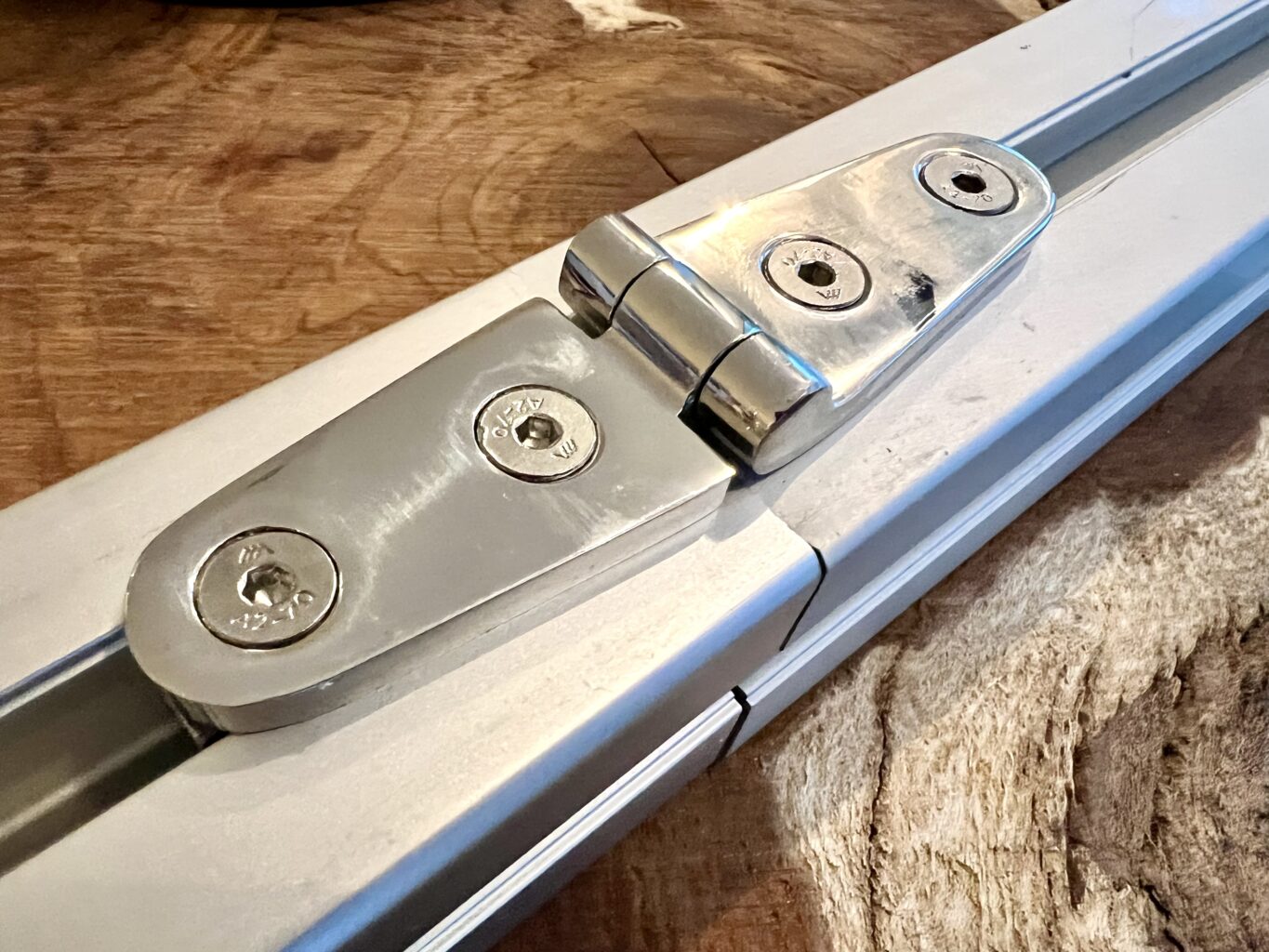 HINGE-KIT Stainless End Joining Hinge Kit x2