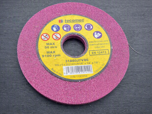 K00204018 Tecomec Grinding Wheel 105 x 22.2 x 6mm 14