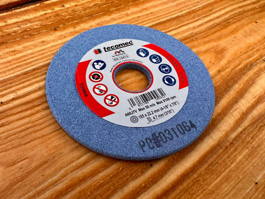 K00204075 Tecomec Grinding Wheel 105x22.2x4.7mm 3/16