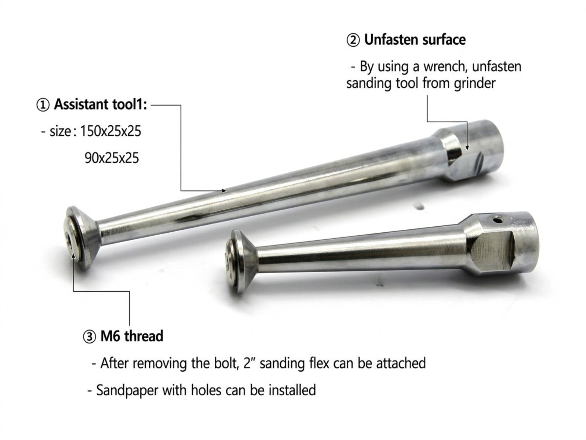 MP21-13-1 Manpa Sanding Assistant Tools [Both 150mm and 90mm]