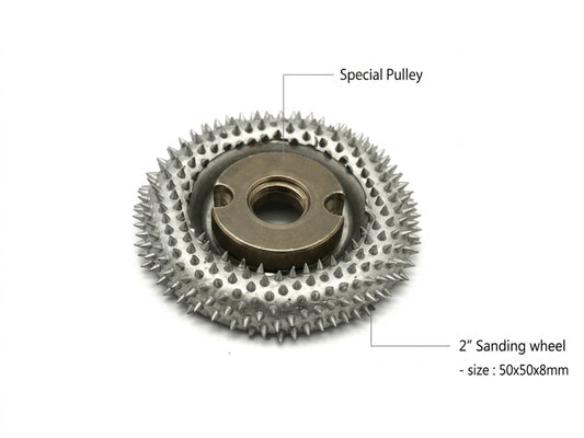 MP21-17-2 Manpa Hard Sanding Wheel 2"[Installed in Multicutter]