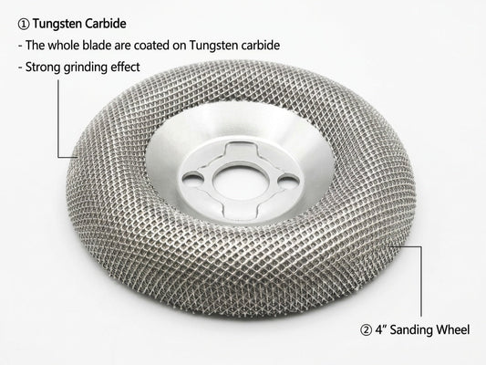 MP21-17-4 Manpa Hard Sanding Wheel 4"
