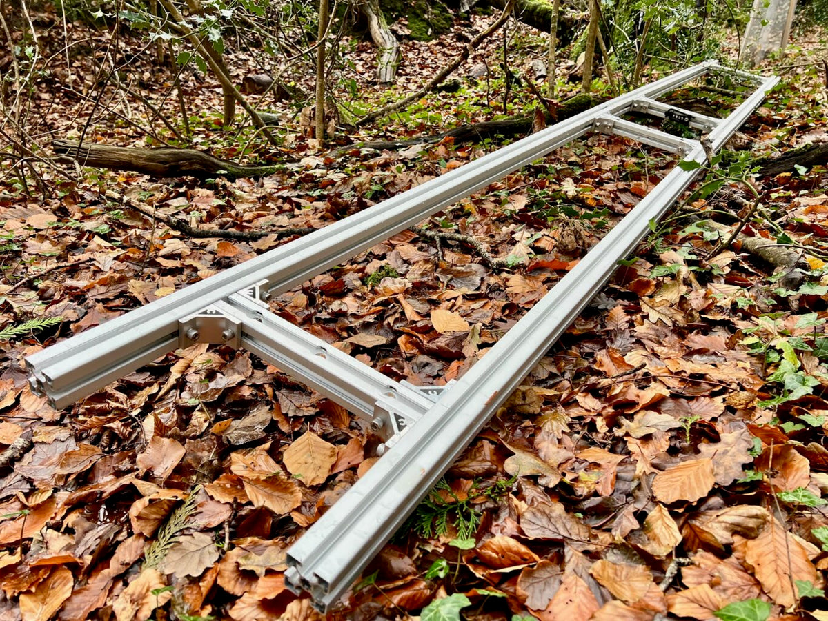 P-ASSEMBLED-W-4 Panther 13_4.0m_PREASSEMBLED First Cut Track System for Logs up to 3.5m 28_70cm_WIDE WIDTH