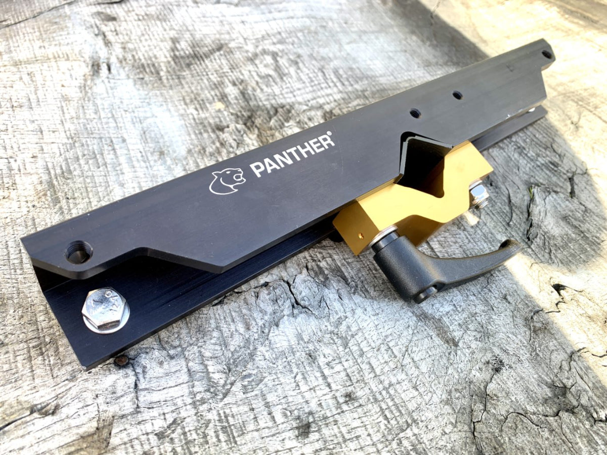 P-LBBA Panther Black Bracket Assembly Large Mills 60" 150cm or Longer 45mm Profile