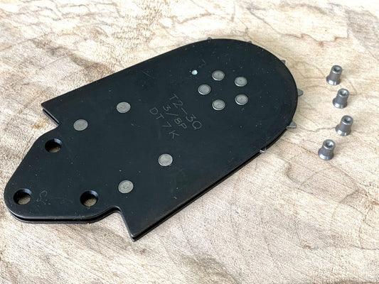 T2-3Q Sugihara 3/8 .063 Spare nose Sprocket Includes Rivets